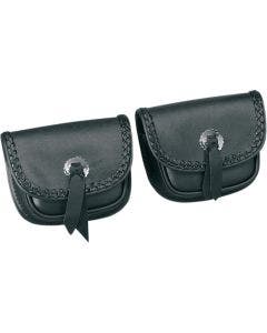 Hopnel Signature Series Dual Windshield Pouch For Harley Flhtc, H-D Trikes 1996-2013