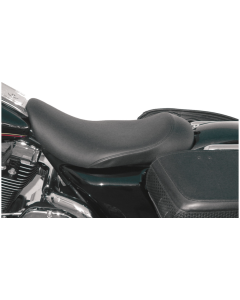 Danny Gray Weekday Solo Harley Seat Black Plain Smooth for 99-07