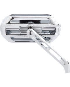 Arlen Ness 510-003 Chrome Sidekick Oval Mirror Right Harley Universal
