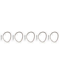 Gasket Service Kit For Harley Davidson 06 Dyna 07-later Twin Cam 17369-06 Qty 5 
