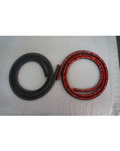 Rubber Saddlebag Lid Seals Set for 2014-2023 Harley Hard Bags