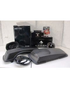 Rockford Fosgate & Arc Audio 300W Amp Speakers & Lids Package for Harley Touring Models