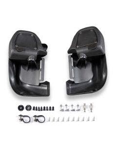 Hogworkz Denim Black Lower Vented Fairing 94-19 Harley Touring FLHT FLHX