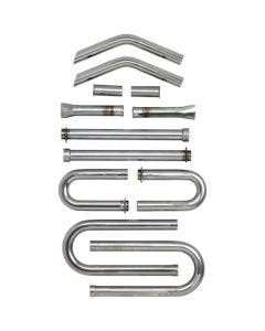 Biltwell 7501-206-175 Universal Motorcycle 1 3/4" Exhaust Builder's Kit Harley