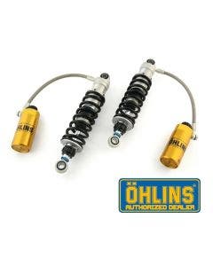 Ohlins HD357 V-Twin STX36 Remote Res Shocks 13" Adjustable Harley Touring 90-13