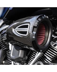 Performance Machine C4 Series Carbon Fiber Air Cleaner Harley