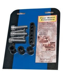 Pro Pad Black Floorboard 3/4 Extension Spacer Kit Harley Touring 93-08