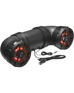 Boss Audio RGB 6.5 inch Bluetooth Speaker Tube for ATV Weatherproof
