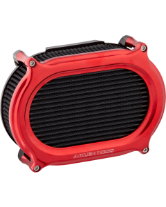 Arlen Ness Red Stage 2 Oval Upgrade Performance Air Filter 4 Harley HD Ventilator