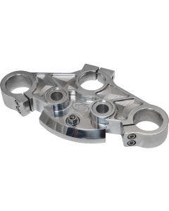Kens Factory KFT-01P Polished Next Level Top Triple Tree Harley Touring 14-Up