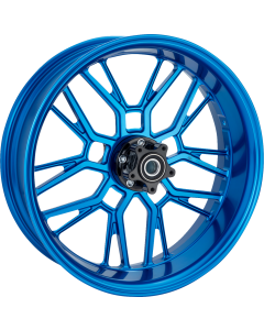 Arlen Ness Blue Split-Spoke 18x5.5 Rim Wheel 4 Harley 