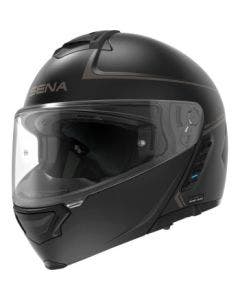 Sena Impulse Matte Black Bluetooth Intercom Helmet w/ Premium Speakers XL