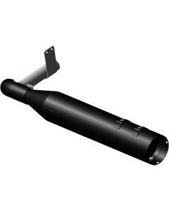 Khrome Werks Sidekick Black Ghost Pipe for 2-1 KW pipe Harley Touring 2009-2024 FLH