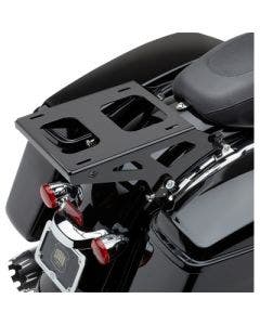 Cobra 602-2702B Black Two Up Detachable Tour Pack Mount Kit Harley FLH/T 14-20