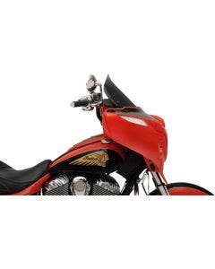 Klock Werks Tall Flare Dark Smoke 14" Windshield For Indian Chieftain & Roadmaster