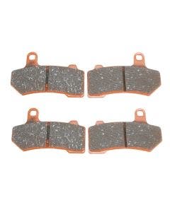 EBC FA409V (x2) Semi Sintered Front/Rear Brake V Pads Pair Harley FLH 08-18 V-Rod