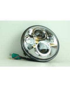 EPC 5.75" Ultra-Bright Projector Style Chrome LED Headlight Harley XL FXD FXST