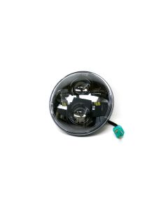 EPC 5.75" Ultra-Bright Projector Style Black LED Headlight Harley XL FXD FXST 