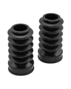 Biker's Choice 666765 Old School Black 39mm Extended Length 5" Fork Boots Harley