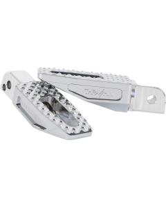 Thrashin P-54 Passenger Slim Chrome Footpegs 4 Harley M8 Softail Models