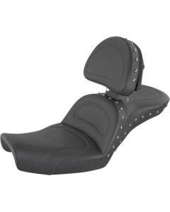 Saddlemen Explorer Special Seat w/ Backrest 2-Up Harley Dyna FXD FXDL 96-03