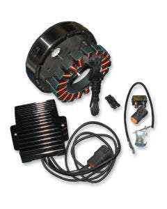 Cycle Electric 3-Phase 50A Charging Kit 4 Harley For 01-06 FXST FLST
