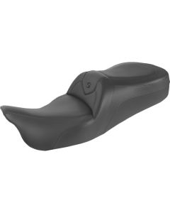 Saddlemen Black W/Black Stitch Roadsofa Seat W/O Backrest Harley 09-24 FLH/FLT