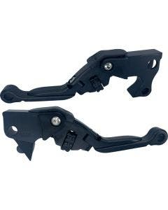 PSR Anthem Pro Black Adjustable Hand Levers Set for Harley & Indian