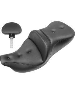 Saddlemen Ext Reach Roadsofa Pillow Top Seat W/Backrest Harley 08-23 Touring