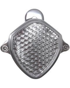 Covingtons Chrome Diamondback 12V Electric Horn 4 Harley 