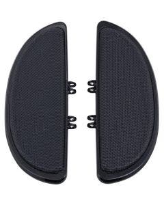 CycleSmiths Banana Boards Black 14" Front Floorboards Harley Softail 18-Up