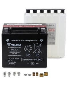 Yuasa YTX20H-BS High Performance AGM Maintenance-Free Battery ATV Motorcycle