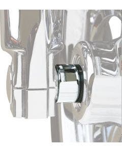 Fat Baggers Front Wheel Chrome Spacers - '00 - 07 Harley FL with 1" axle | FBI-FAS1