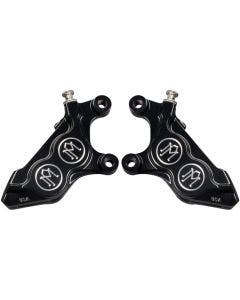 Performance Machine Contrast 4 Piston Front Right & Left Calipers Harley M8 17-Up