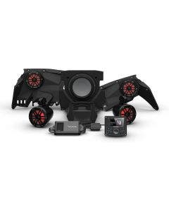 Rockford Fosgate PMX-2 800w Front Rear Color Optix Speaker Subwoofer Kit Can-Am X3