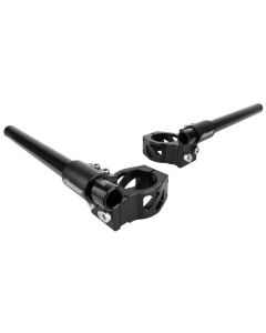 Driven DHCLO50RBK 50mm 1-1/2" Riser 7 Degree Adjustable Clip-On Bars Motorcycle