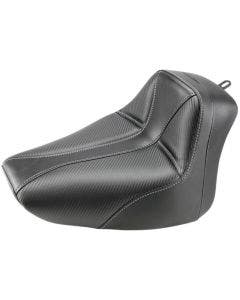 Saddlemen Dominator SaddleHyde Seat W/Backrest Option 4 Harley 00-06 FXS/FLS