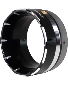 Khrome Werks 200709P 4.5" Black Tracer End Cap Replacement Muffler Tip