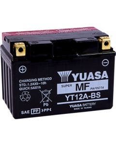 Yuasa YT12A-BS High Performance AGM Maintenance-Free Battery ATV Motorcycle
