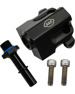 S&S 160-0280 Billet Aluminum Fuel Rail 4 Harley 17-24 Touring Models