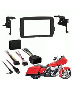 Metra 95-9700WR Double DIN Dash Kit Select 14-21 Harley Motorcycle Sony Pioneer