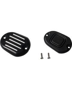 Drag Black Front Brake Master Cylinder Cover with Gasket Harley Sportster 04-18