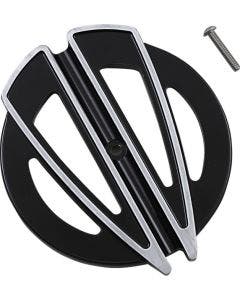 Covington Black Ripper Free Flow Air Cleaner Cover Insert Harley Twin Cam 99-16