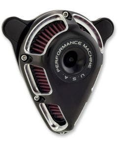 Performance Machine Jet Air Cleaner Contrast Cut Harley Milwaukee Eight 17-Up