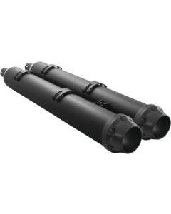 Freedom Performance Exhaust 4.5 Slip-On Mufflers Black Outlaw Indian Touring