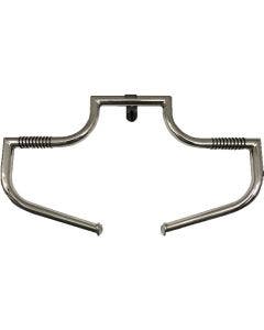 Lindby 116-1 Front Chrome Linbar Highway Engine Guard Bar 18-19 Harley Softail 