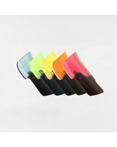 Klock Werks Short 8" Ice Kolor Flare Windshields For Indian Challenger & Pursuit Models