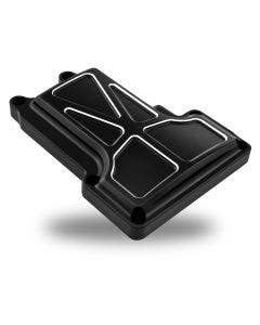 Performance Machine Black Contrast Cut Formula Transmission Top Cover 6 Speed