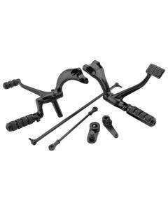 Biker's Choice 056279 Black Standard Forward Control Kit 14-19 Harley Sportster