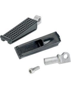Biltwell Black Sanderson Foot Peg H-D For Harley-Davidson male Mount Applications